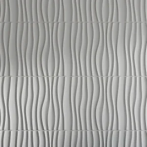 Gras 3D-wandpaneel om te beschilderen, set van 3m², set van 12 stuks, SELBY