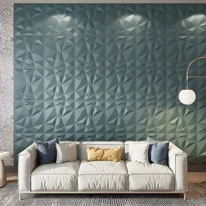 Wandpaneel 3D ANGLY om te verven - pack van 3m² | 10 m² | 53 cm breed