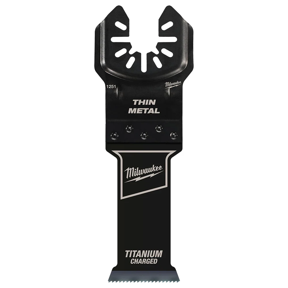 MILWAUKEE 1-1/8" Universal Fit OPEN-LOK™ Aerospace titaan Enhanced Bi-Metal Metal Blade (3 PACK)
