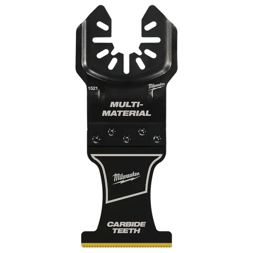 MILWAUKEE Breed inzetbaar Fit OPEN-LOK™ 1-3/8" Carbide Teeth Multi-Material Multi-Tool Blade (10 PACK)