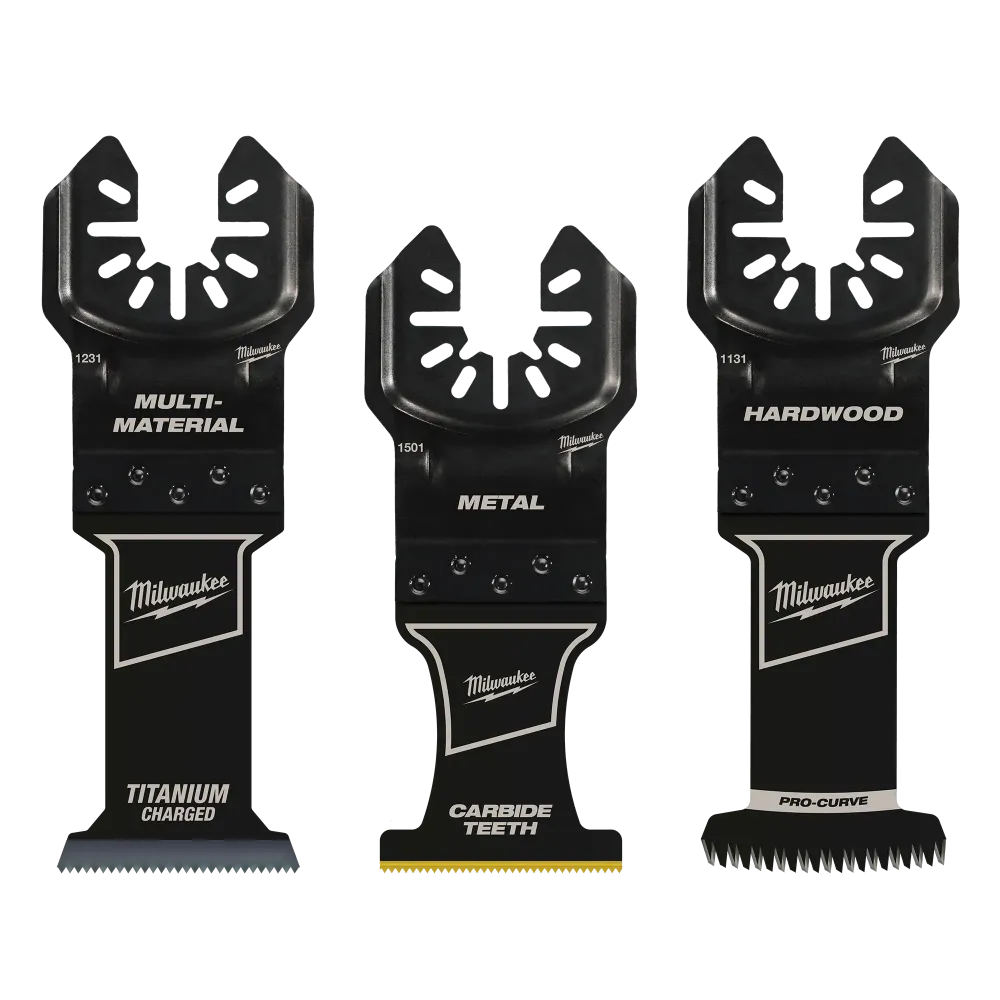 MILWAUKEE 3 PC. OPEN-LOK™ All-Purpose Multi-Tool Blade Variety Pack