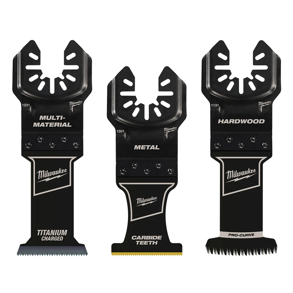 MILWAUKEE 3 PC. OPEN-LOK™ All-Purpose Multi-Tool Blade Variety Pack