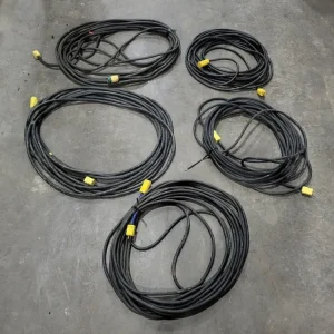 Assorted Extension Cables SOOW Power 14/3 AWG 12/3 AWG 15A 125V Lot 5
