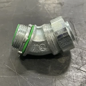 1" 45 deg. Liquidtight Connector STR10045B w/ Beschermd Throat (Box 5) voor Audio/Video Setup