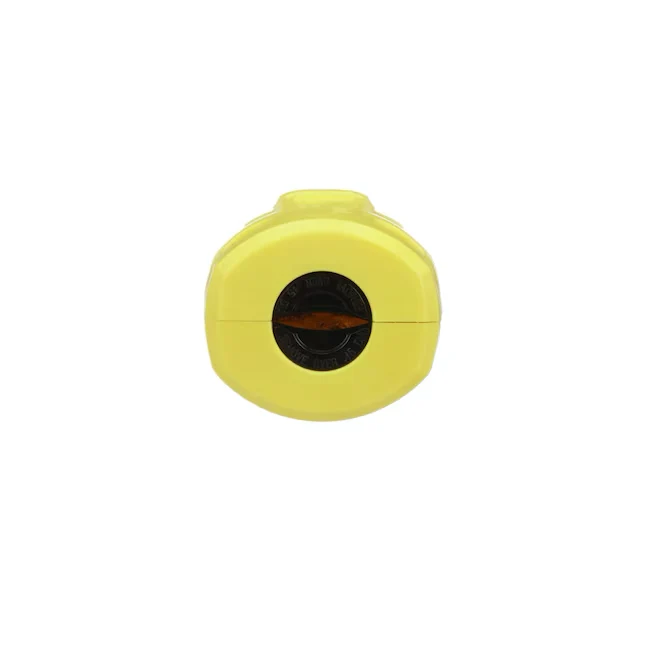 Eaton Arrow Hart 20-Amp 125-Volt NEMA 5-20 3-wire Grounding Heavy-duty Straight Connector, Mosterdgeel