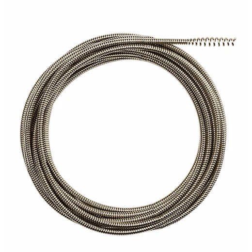 MILWAUKEE 5/16" X 75' Inner Core Drop Drain Cleaning Cable w/ RUST GUARD Plating