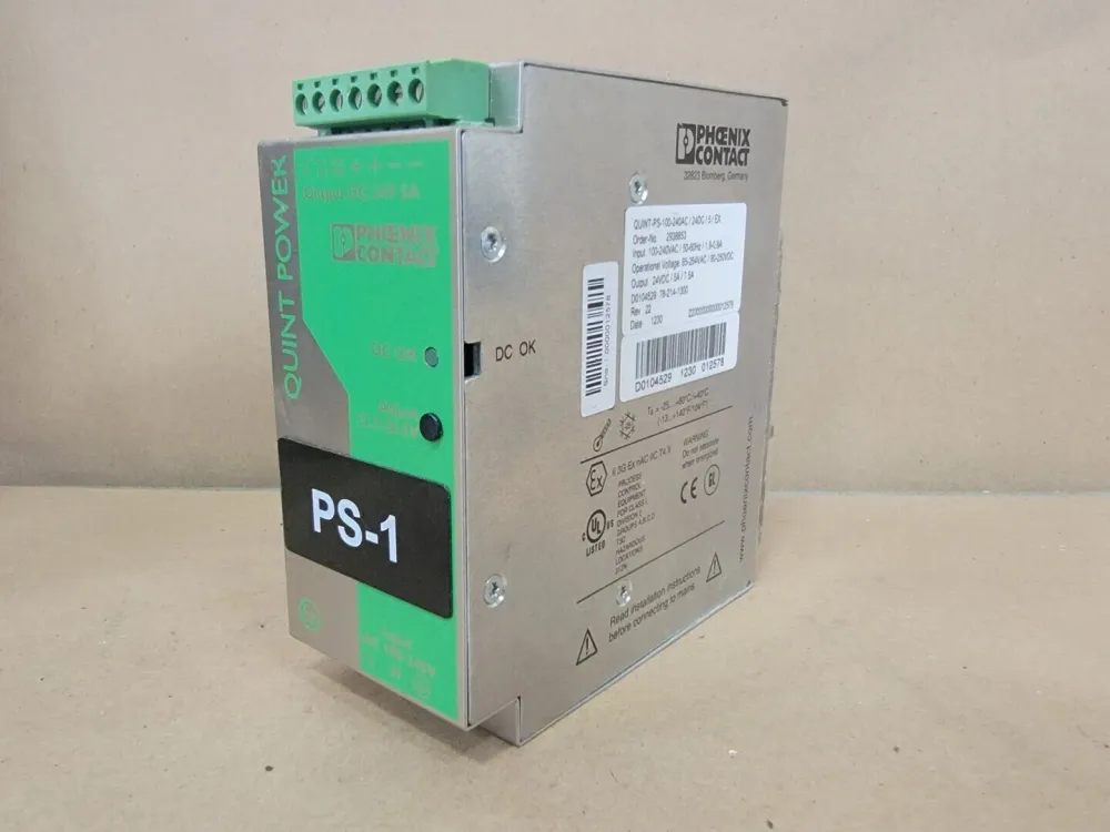 QUINT-PS-100-240AC/24DC/5/EX Power Supply Unit 2938853