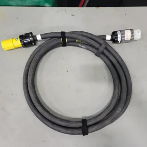 Wereldreis 15FT 50 Amp Power Cable w/ Plug 9P54U2T/1100 & Connector CS8364N