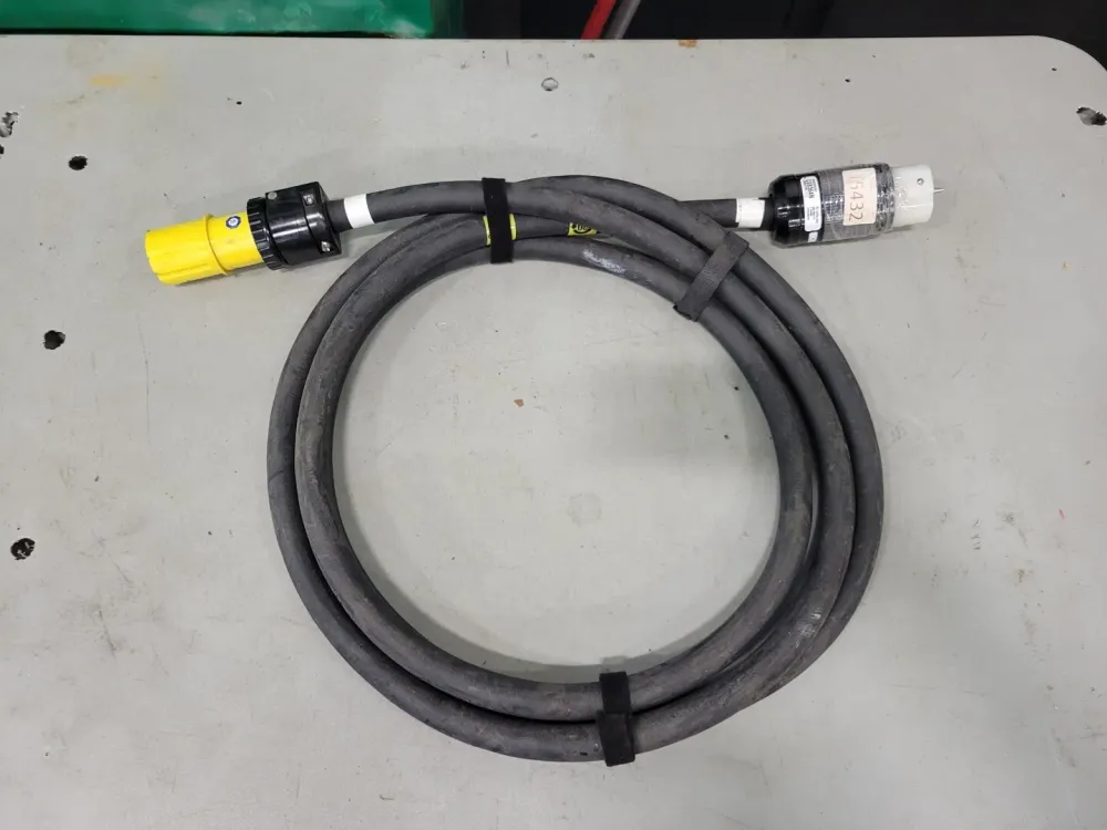 Wereldreis 15FT 50 Amp Power Cable w/ Plug 9P54U2T/1100 & Connector CS8364N