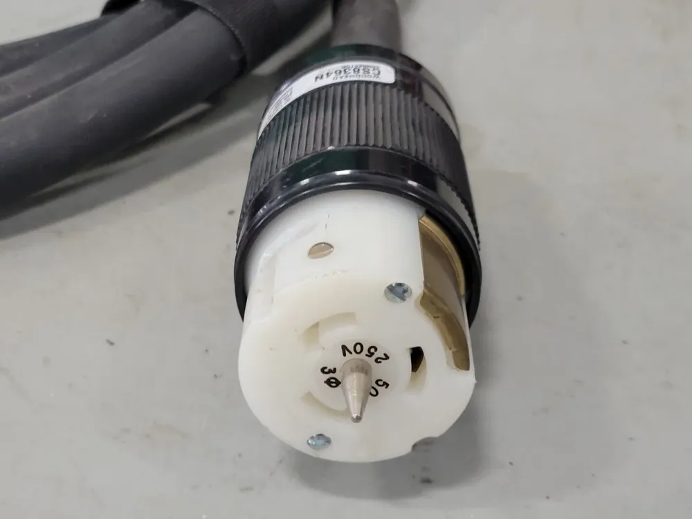 Wereldreis 15FT 50 Amp Power Cable w/ Plug 9P54U2T/1100 & Connector CS8364N