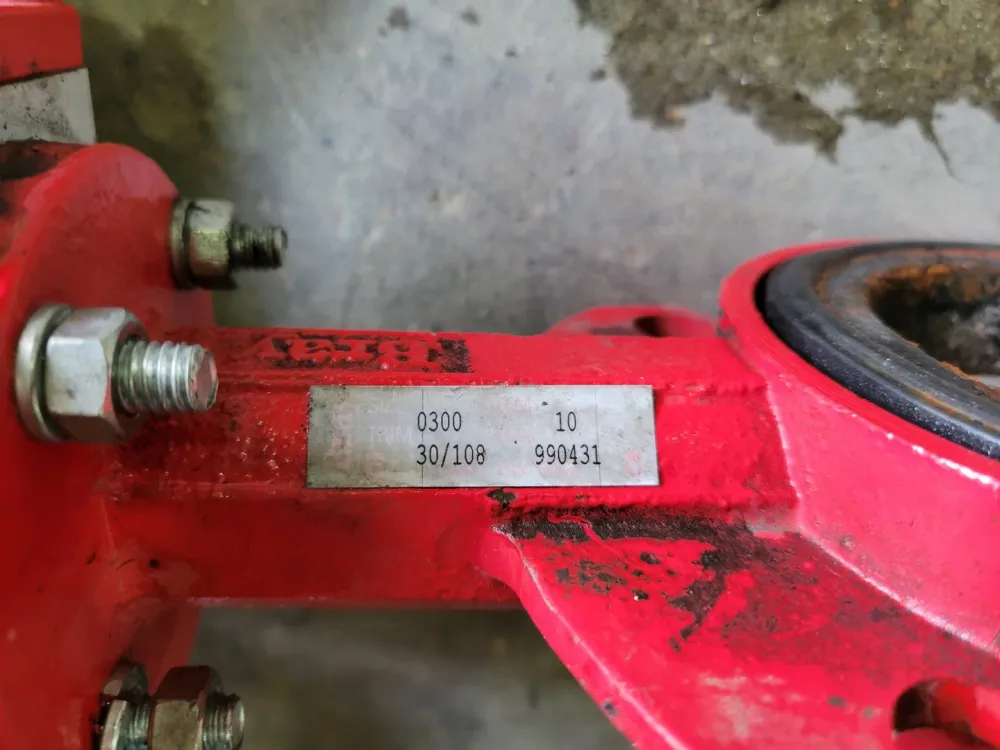 3" Butterfly Valve w/ Actuator Solenoid Operator and Enclosure Switch Geluidsarm