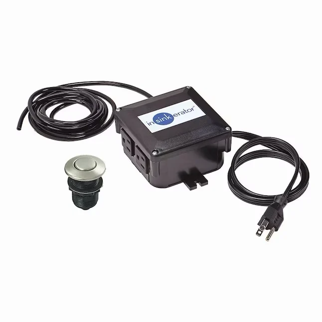 InSinkErator SinkTop Switch 7.5- Satin Nickel Plastiek Garbage Disposal Switch