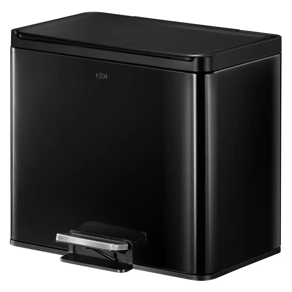 Vervangings EKO Pedaalemmer Essential 2x15 L zwart
