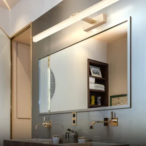 Moderne stijl bewapende LED wandmontage ijdelheid verlichting metalen eenvoudige badkamer ijdelheid schans CE Gecertificee...