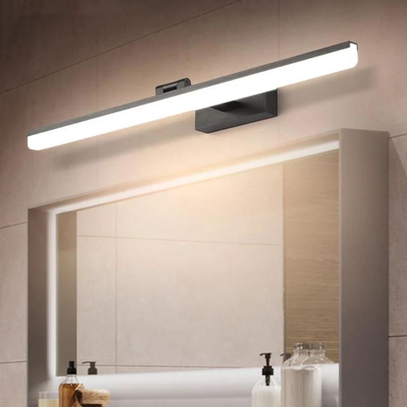 Moderne stijl bewapende LED wandmontage ijdelheid verlichting metalen eenvoudige badkamer ijdelheid schans CE Gecertificee...