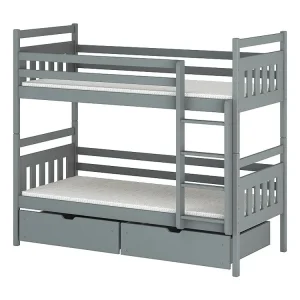 Stapelbed ADAS BB004 90x190 cm Grijs