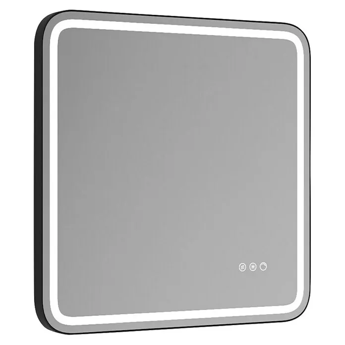 Allibert Led-lichtspiegel Isia - l x b x h: 3,2 x 60 x 60 cm