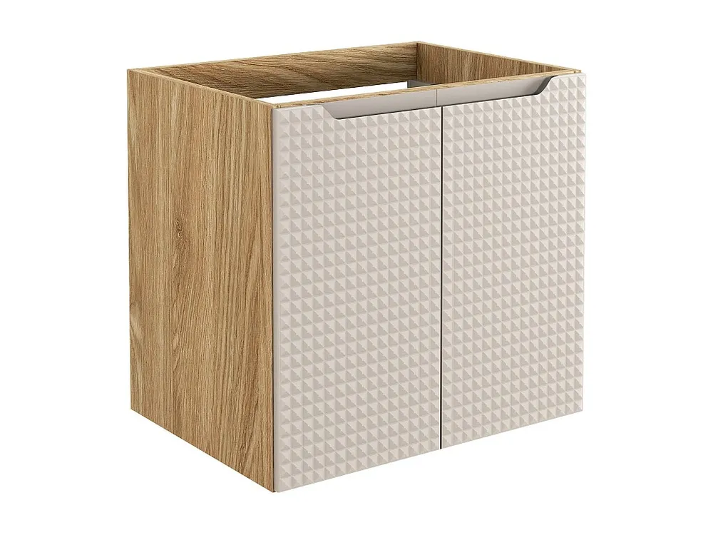 Kast Onder Wastafels LUXOR CUW60 2D 60x46x57 Ecru