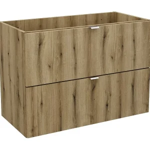 Kast Onder Wastafels NOVA CUW80 2D 80x39x57 Lichtbruin