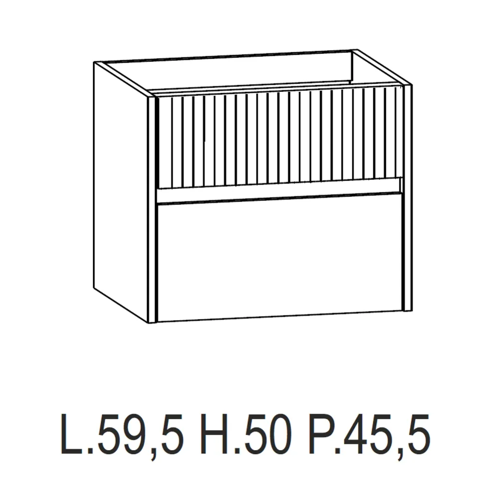 Niwa09 suspended bathroom composition Falegnameria Adriatica 2 base cabinets washbasins, 2 washbasins, 2 mirrors, and 2 sh...