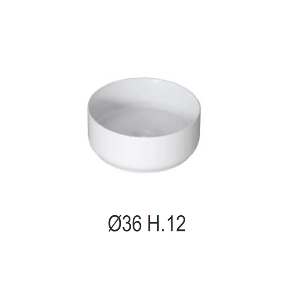 Niwa09 suspended bathroom composition Falegnameria Adriatica 2 base cabinets washbasins, 2 washbasins, 2 mirrors, and 2 sh...