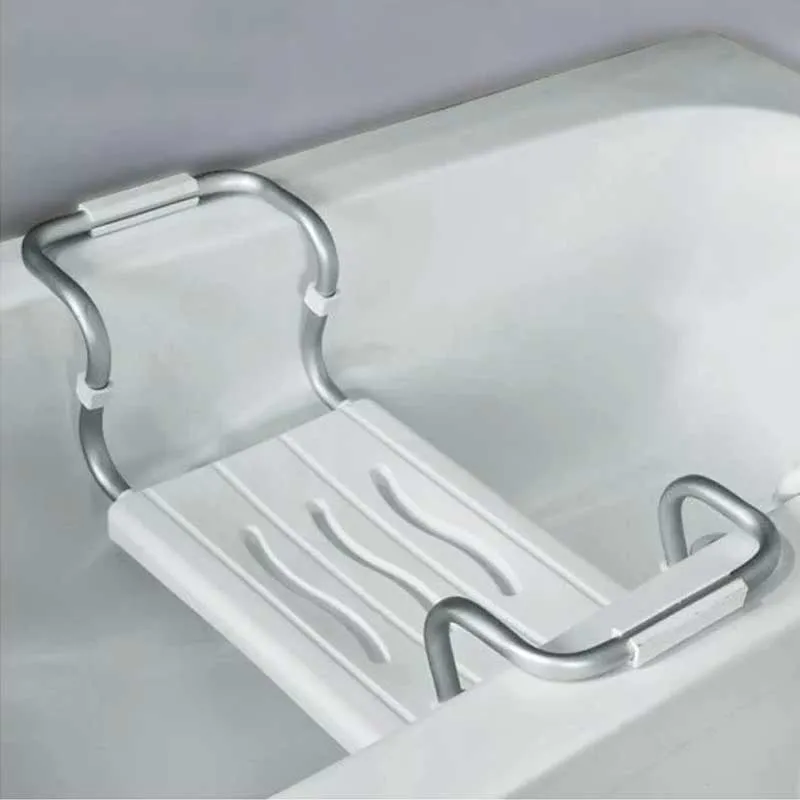Verlengd model bathtub seat from 55 to 70cm white color Maximum load 120 kg