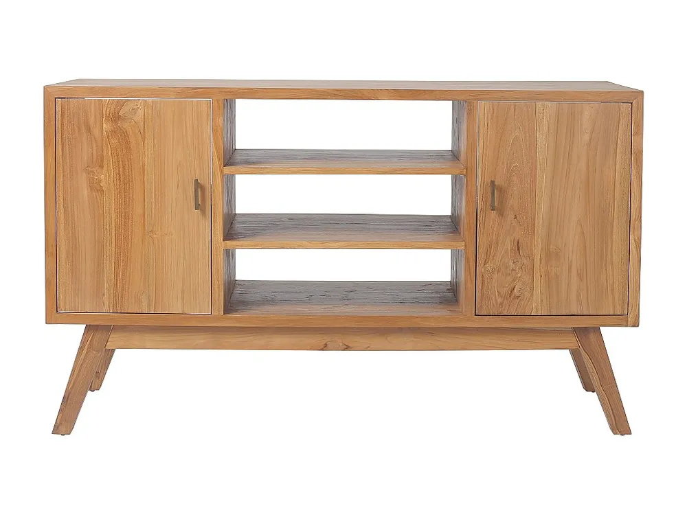 Badkamermeubel teakhout - 135 cm - GIANYAR - Koop nu laaggeprijsd uw online meubelshop