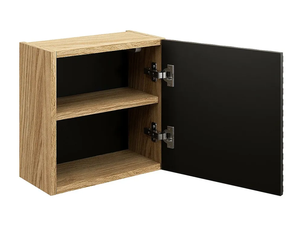 Bijzettafel OCEAN ST35 1D 35x19x35 Zwart