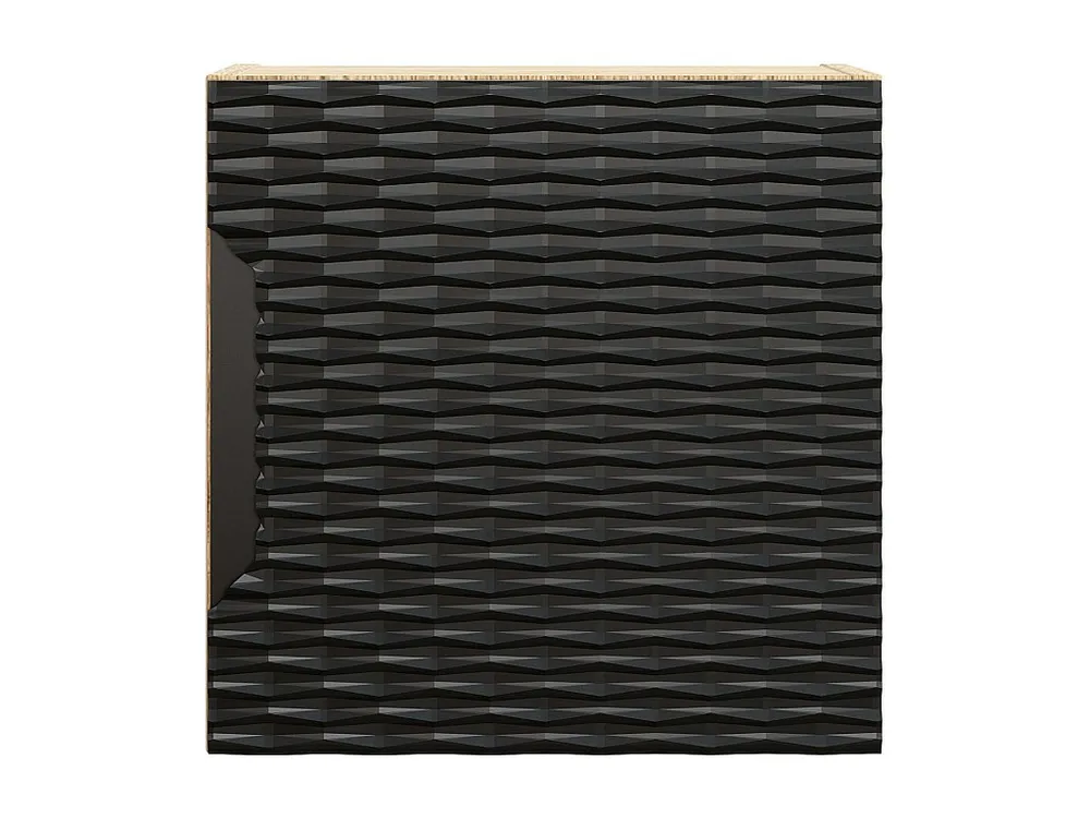 Bijzettafel OCEAN ST35 1D 35x19x35 Zwart