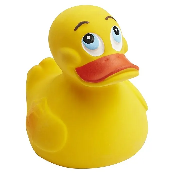 Diaqua Bad Badeend - l x b x h: 8 x 6 x 6 cm, Natuurrubber, Geel