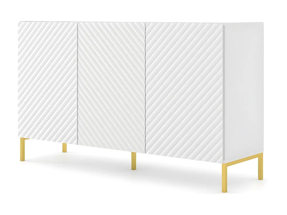 Dressoir SURF SB150 3D 150x42x87 Wit