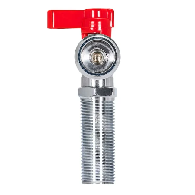 Eastman 1/2″ Sweat 1/4 Turn Pipe Inlet – Rood Handle Stop Valve