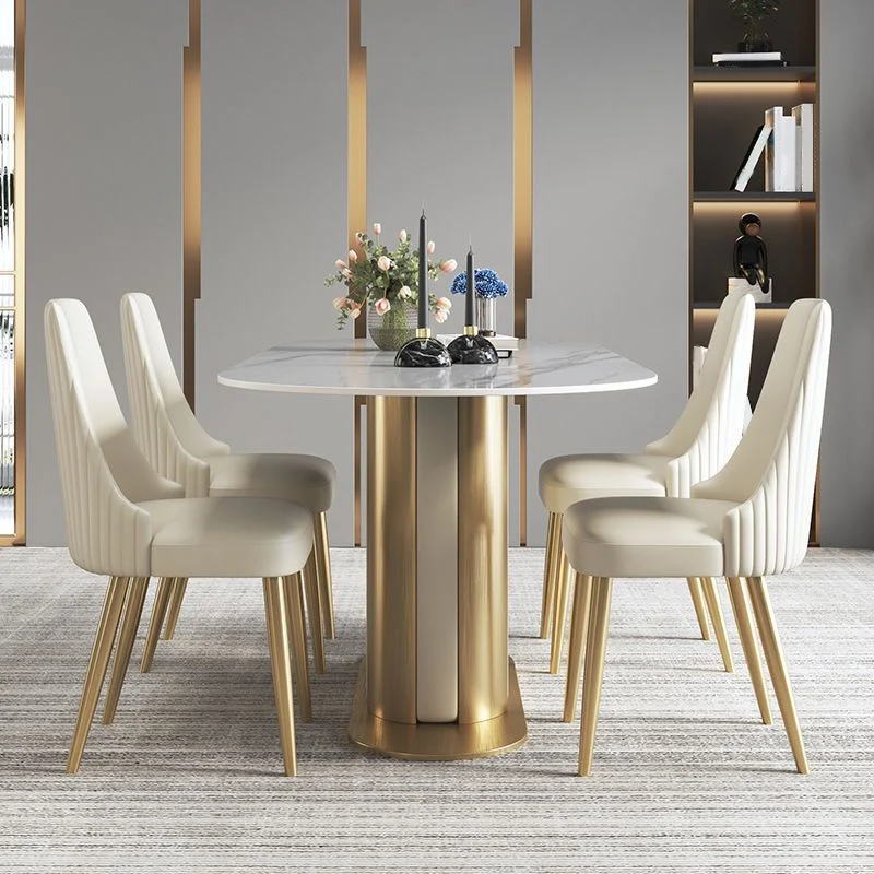 Glam Dining and Accent Chairs Indoor Parsons Curved Side Chair Orange