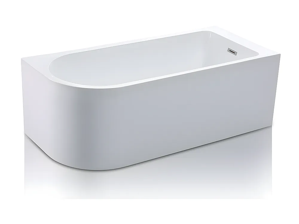 Hoekbad - 240L - 170 x 75 x 58 cm - rechtse hoek ANIKA