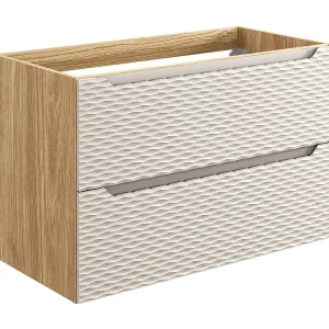 Kast Onder Wastafels OCEAN CUW90 2D 90x46x57 Ecru