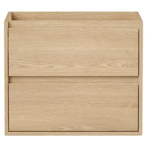 Meubel onder wastafel met eikenfineer, 60 cm, MILIPAM