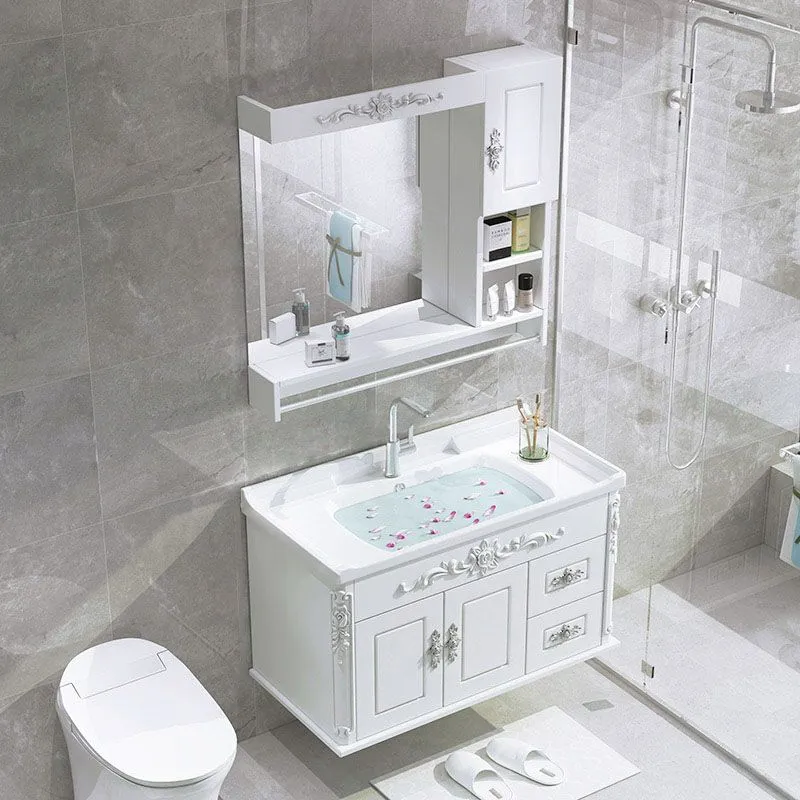 Mirror Included Wall Mount Sink Vanity Faucet Bathroom Https