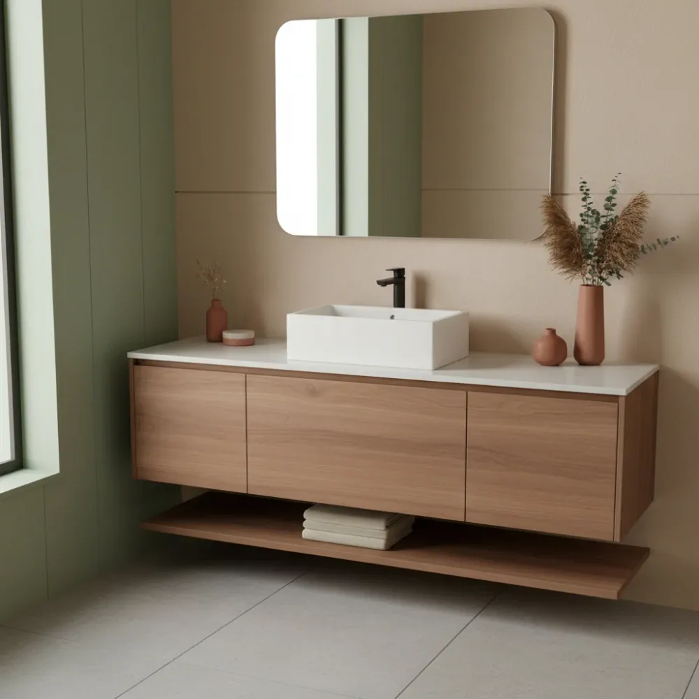 Plus Design series countertop/wall-mounted sink Ceramica Galassia - Lak white 40x20cm