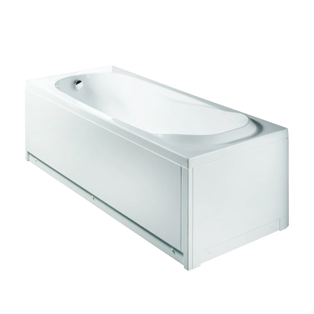 Rectangular bathtub Diamond kunststof glas and ABS cm 150x70