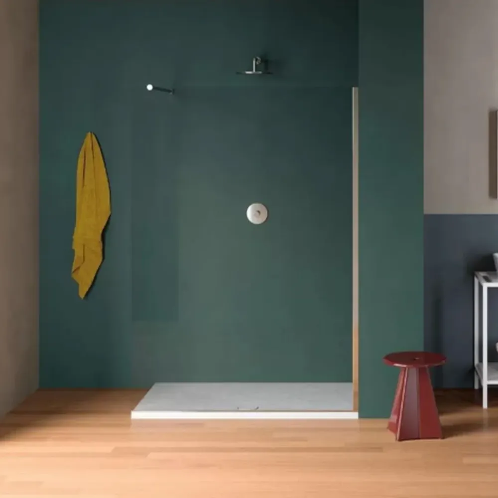 Rectangular shower tray stone effect steengoed model Pietraceramica 70x90 cm - Chalk White