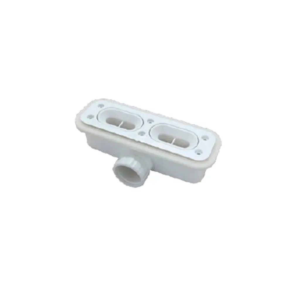 Resin shower tray model Titano 90x120 cm cream stone effect