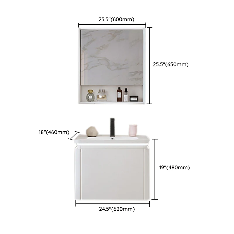 Sink Included Wall Mount Sink Vanity Mirror Faucet Bathroom Https