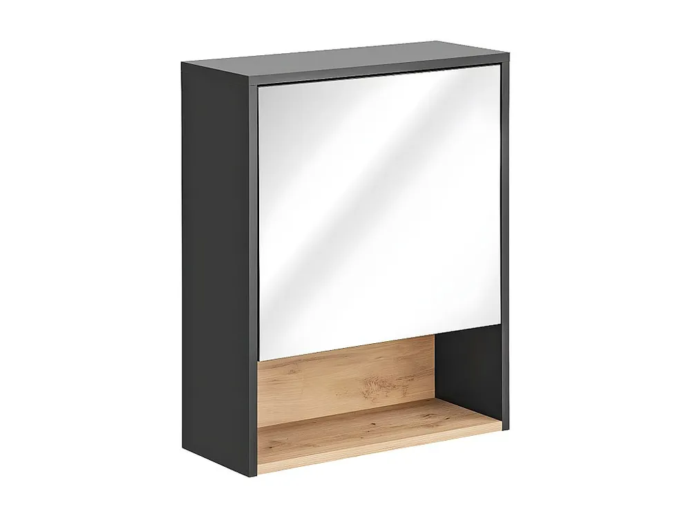 Spiegelkasten BORNEO MC60 1D 60x25x75 Donkergrijs