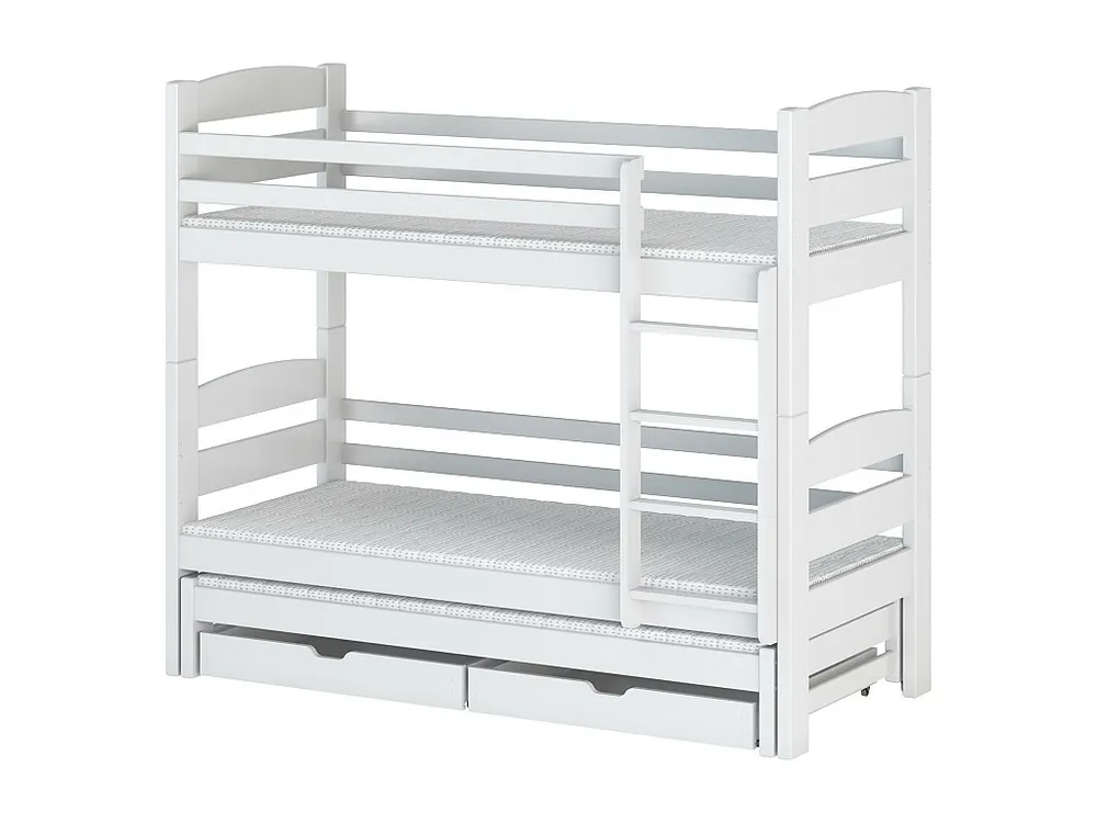 Stapelbed CEZAR BB012 90x180 cm Wit
