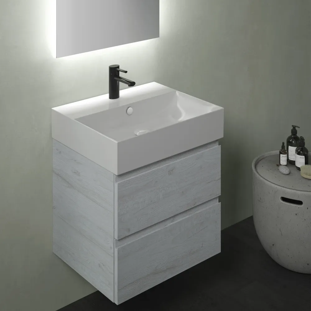 Wall-mounted sink 50x36.5 cm Bahia collection Hatria