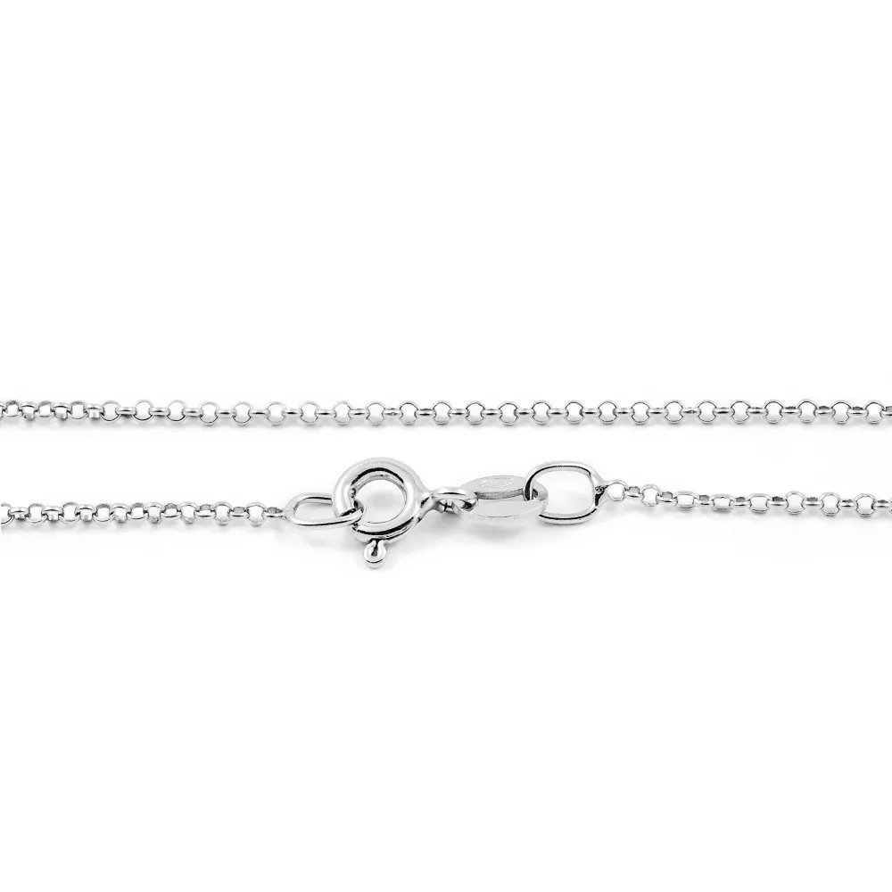 925 Sterling Platinagrijs Foot Pendant shine