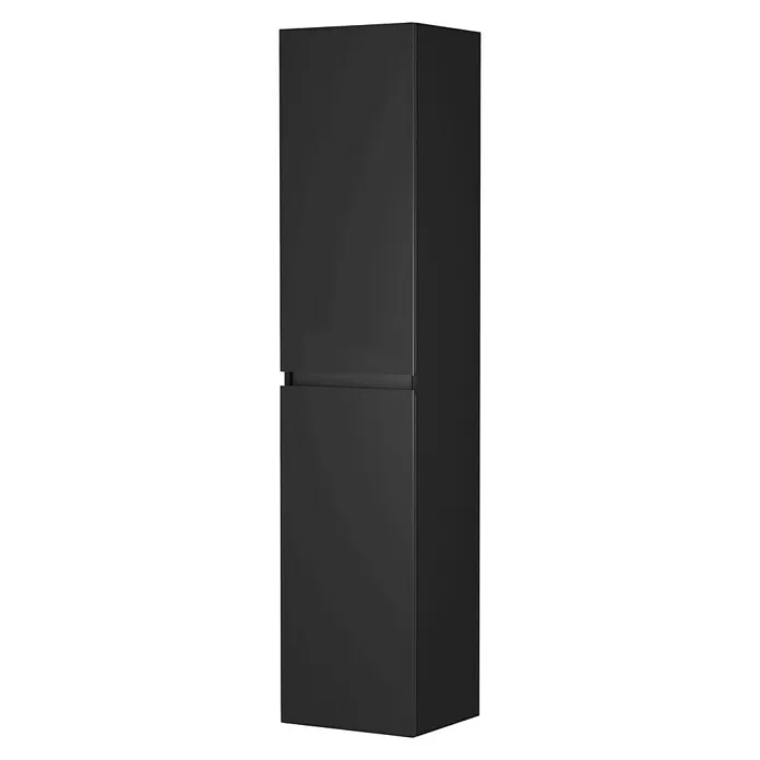 Allibert Hoge kast Belli - 40 cm, Mat zwart