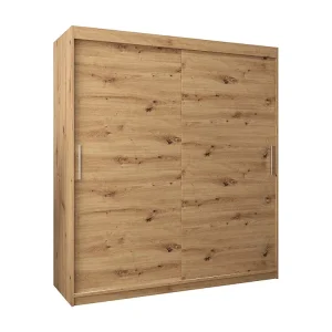 ARMARIO TOKYO DE PUERTAS CORREDERAS 200/180/62 2 puertas (Artisan/Artisan)