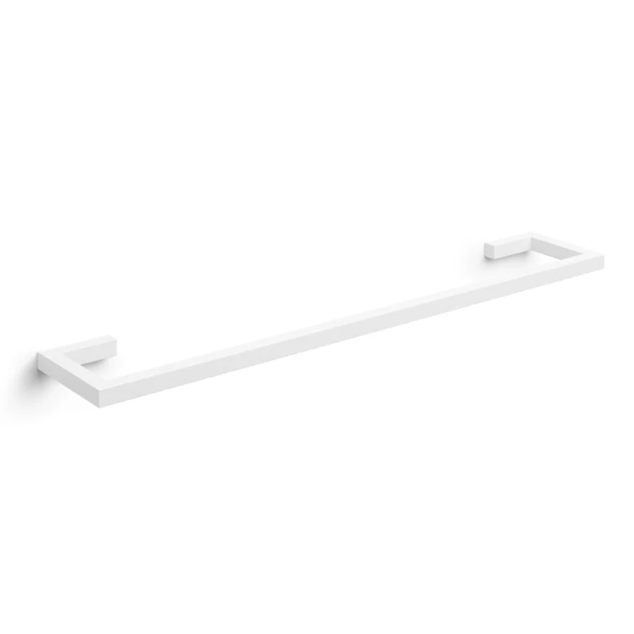 Bathroom Towel Holder White Painted Rvs Steel Lineabeta Grela Collection 60 cm