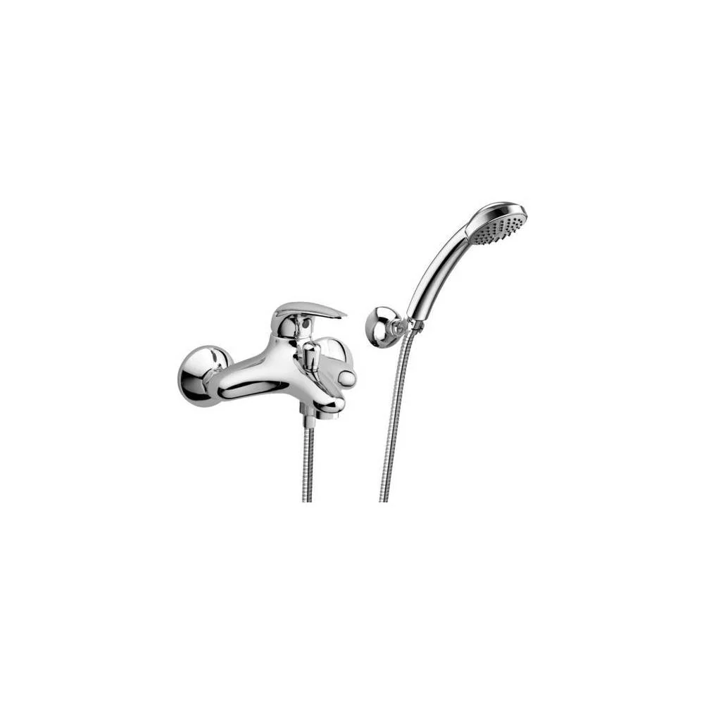 Bathtub/shower mixer articulated wall mount Duemila series Paffoni - Verchroomd